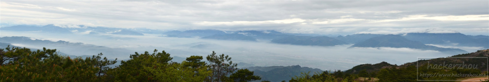 括苍山 全景2